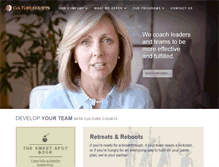 Tablet Screenshot of culturecounts.biz